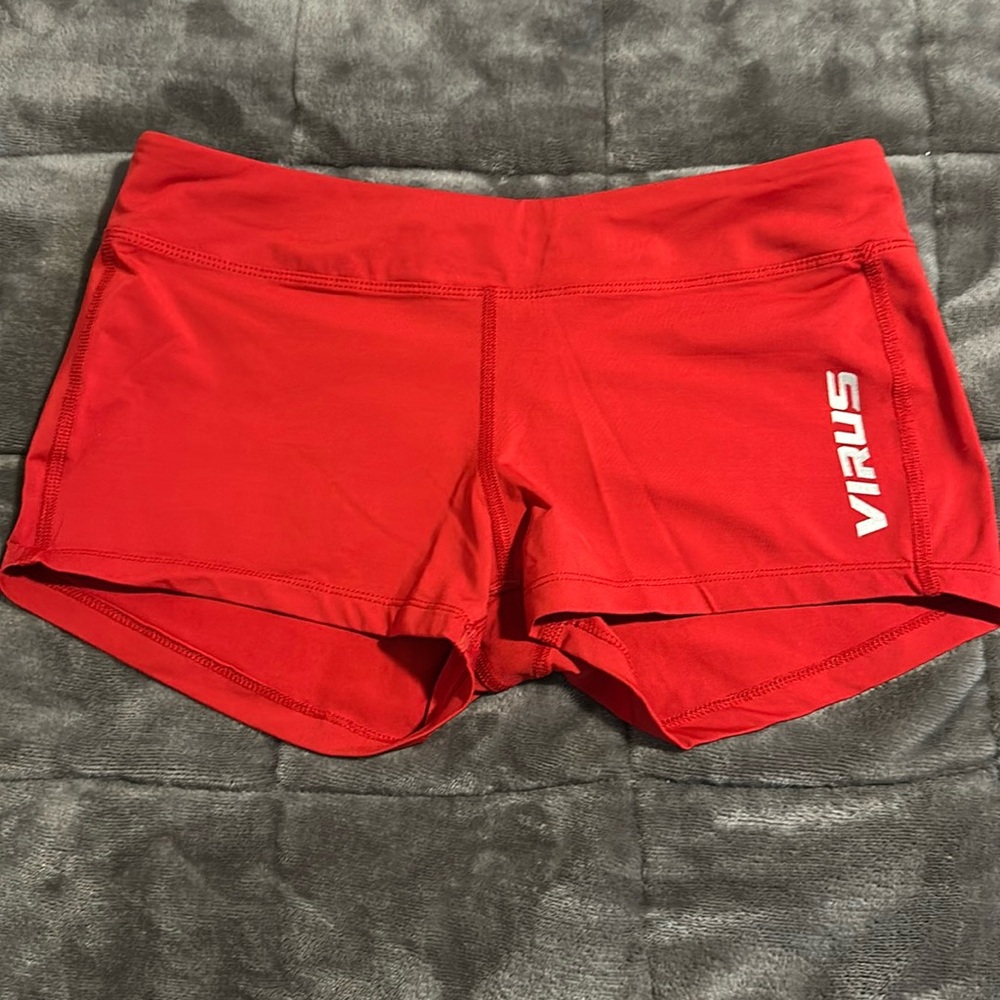 Virus booty shorts